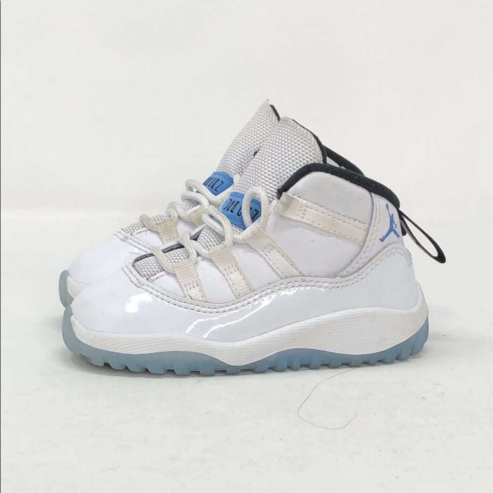 Air Jordan 11 Retro Toddler (TD) 378040-104 Legend Blue Sneakers - Size 6C